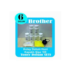 Brother HL-1211W Dolum Toner Seti