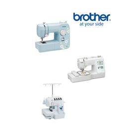 Brother JK17B-M330-2504D 3'lü Set Dikiş Nakış Ve Overlock Makinesi