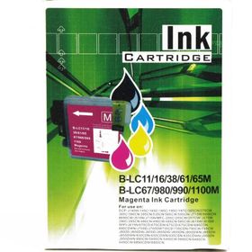 Brother LC 11 16 38 61 65 67 980 1100 Kırmızı Kartuş