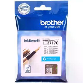 Brother LC-3717 Mavi Orijinal Kartuş
