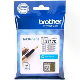 Brother LC-3717 Mavi Orijinal Kartuş