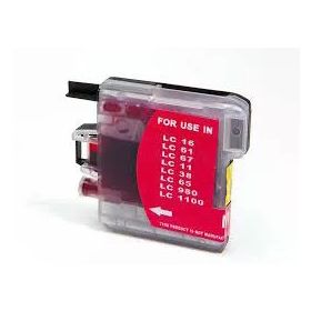 Brother LC-38-61-65-67-980-1100 Kırmızı Yüksek Kapasite 13.0 ml Muadil Kartuş