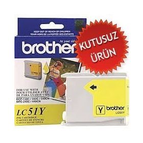 Brother LC-51Y Sarı DCP-130C / DCP-330C / MFC-440CN Kartuş