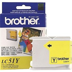 Brother LC-51Y Sarı DCP-130C / DCP-330C / MFC-440CN Kartuş