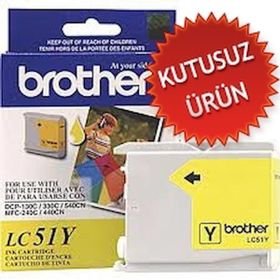 Brother LC-51Y Sarı DCP-130C / DCP-330C / MFC-440CN Kartuş