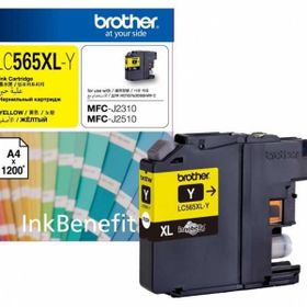 Brother LC 565XL Sarı Kartuş