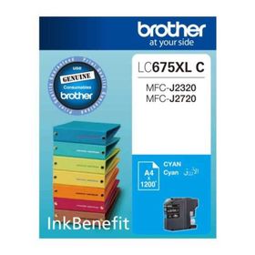 Brother LC-675XL-C Cyan Kartuş