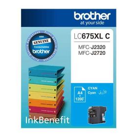 Brother LC-675XL-C Cyan Kartuş