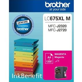 Brother LC 675XL MFC J2320 J2720 Kırmızı Kartuş