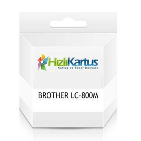 Brother LC-800M Kırmızı Kartuş