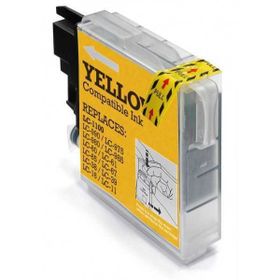 Brother LC38-LC67-LC980-LC1100 Uyumlu Sarı Muadil Kartuş
