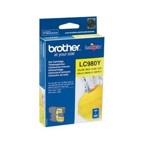 Brother LC38-LC980 Sarı Kartuş
