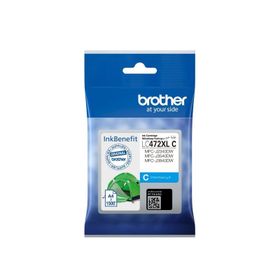 Brother LC472XLC Siyah Mavi 1500 Sayfa Yüksek Kapasite Kartuş