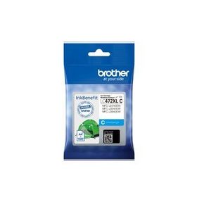 Brother LC472XLC Siyah Mavi 1500 Sayfa Yüksek Kapasite Kartuş