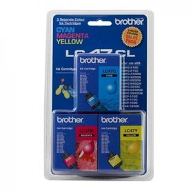 Brother Lc47Cl 3Lü Paket Renkli Kartuş