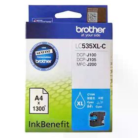 Brother LC535XL Mavi Orijinal Kartuş