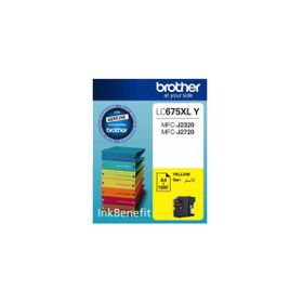 Brother LC675XL Sarı Yüksek Kapasiteli Orijinal Kartuş