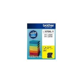 Brother LC675XL Sarı Yüksek Kapasiteli Orijinal Kartuş