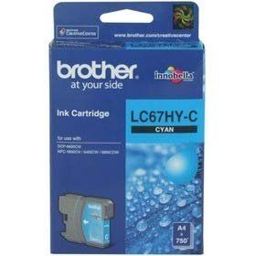 Brother LC67HY-C Mavi Kartuş