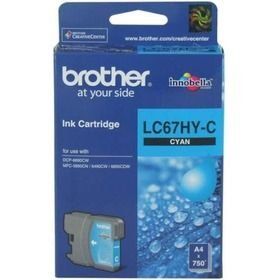Brother Lc67Hy-C Mavi Yüksek Kapasite Kartuş