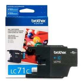Brother LC71C Mavi Orijinal Kartuş