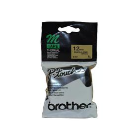 Brother M-831 Altın Üzerine Siyah Etiket