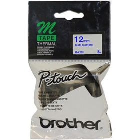 Brother M-K233 Beyaz Üzerine Mavi Etiket