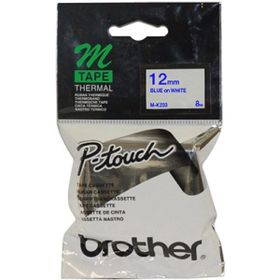 Brother M-K233 Beyaz Üzerine Mavi Etiket