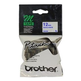 Brother M-K233 Beyaz Üzerine Mavi Etiket