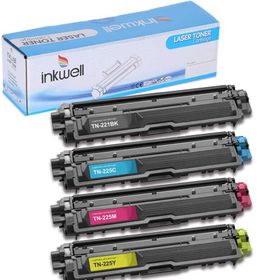 Brother MFC-9140cdn Tüm Renkler Uyumlu Muadil Toner Seti
