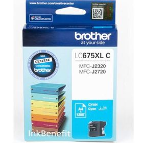 Brother MFC-J2320 LC675XL-C 1200 Sayfa Mavi Kartuş