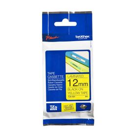 Brother P-Touch 12AZE631 TZ-Tape Sarı-Siyah 12 mm Etiket