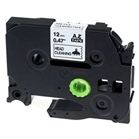 Brother P-Touch 12AZE731 Yeşil-Siyah TZ-Tape 12 mm Etiket