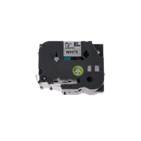 Brother P-Touch 36TZE261 Beyaz-Siyah 36 mm Etiket