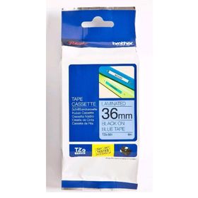 Brother P-Touch 36TZE561 Mavi-Siyah 36 mm Etiket