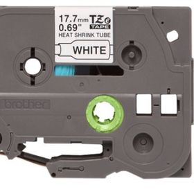 Brother P-Touch Hse-241 Isı ile Daralan Beyaz Üzerine Siyah 17.7 mm Makaron Etiket