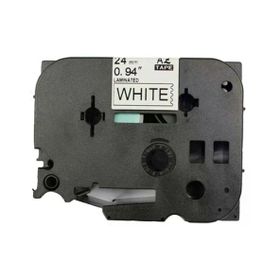Brother P-Touch TZE-251 Beyaz Üzerine Siyah 24 mm 8 mt Muadil Etiket
