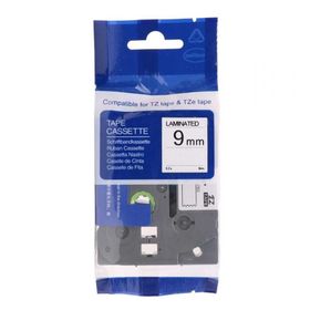 Brother P-Touch TZE-S421 Kırmızı Üzerine Siyah Güçlü Yapışkanlı 9 mm 8 mt Muadil Etiket
