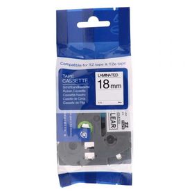 Brother P-Touch TZE-S751 24 mm 8 mt Yeşil Üzerine Siyah Güçlü Yapışkanlı Muadil Etiket