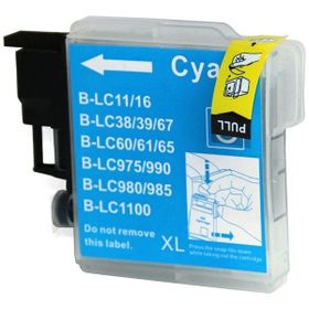 Brother Premium® LC1100 Uyumlu Yüksek Kapasite Mavi Muadil Kartuş