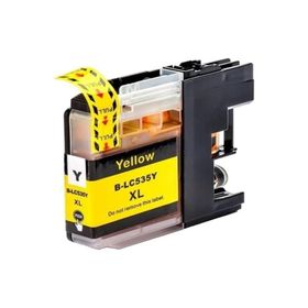 Brother Premium® LC535Xl Uyumlu Yüksek Kapasite Sarı Muadil Kartuş