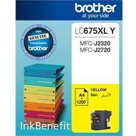 Brother Premium® LC675Xl Uyumlu Yüksek Kapasite Sarı Muadil Kartuş