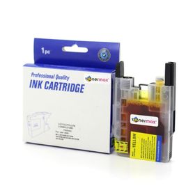 Brother Premium® LC77Xl Yüksek Kapasite Sarı Muadil Kartuş