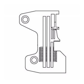 Brother S19162-001 N Serisi 4 İplik Overlok Plakası
