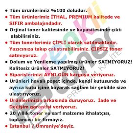 Brother TN-210 Kırmızı Muadil Toner