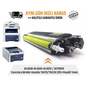 Brother TN-210 Sarı Muadil Toner