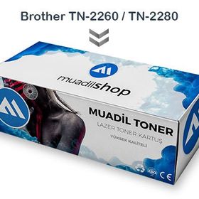 Brother TN-2260 TN-2280 DCP-7060D 7065DN 7070DW Uyumlu Toner
