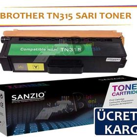 Brother TN-315 Uyumlu Sarı Muadil Toner