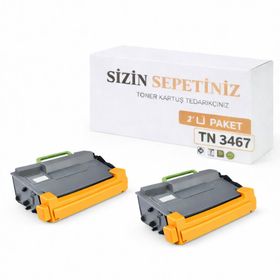 Brother TN-3467 2'li Avantaj Paket Muadil Toner
