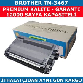Brother TN-3467 Siyah 12.000 Sayfa Muadil Toner